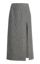 Open-Side Wool-Cashmere Midi Skirt By Michael Kors Collection at Moda Operandi