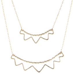 Open Sunburst Necklace at Peggy Li