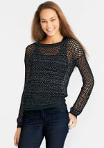 Open stitch sweater at Delias at Delias