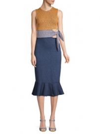 Opening Ceremony - Colorblock Sheath Dress at Saks Off 5th