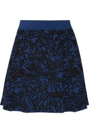 Opening Ceremony  Intarsia stretch-knit mini skirt at Net A Porter