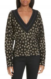 Opening Ceremony Floral Jacquard Sweater at Nordstrom