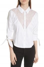 Opening Ceremony Lace Yoke Shirt at Nordstrom