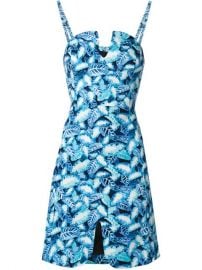 Opening Ceremony Leaf Print Fitted Dress - Wok-store at Farfetch