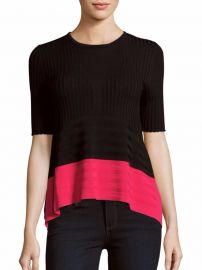 Opening Ceremony Linear Delta Colorblock Top at Saks Off 5th