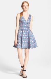 Opening Ceremony and39Poolsand39 Print Fit andamp Flare Dress at Nordstrom