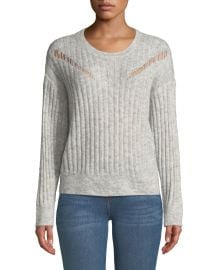 Opera Ribbed Pullover Sweater at Last Call