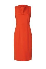 Orange Cowl Neck Sheath by Milly Rent the Runway at Rent the Runway