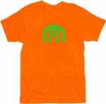 Orange Space Invader Tee at TV Store Online