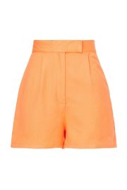 Orange Tailored Shorts by ASHLEY PARK x RTR Rent the Runway at Rent the Runway