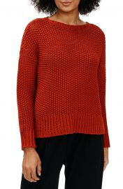 Organic Cotton Crewneck Sweater by Eileen Fisher at Nordstrom