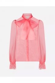 Organza Shirt With Bow at Orchard Mile