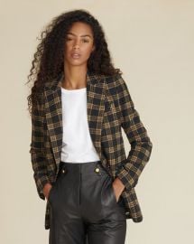 Oria Plaid Dickey Jacket at Veronica Beard