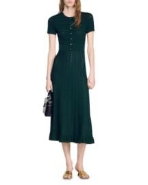 Orianne Pointelle Knit Midi Dress at Bloomingdales