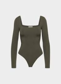 Original Contour Headway Squareneck Bodysuit at Aritzia
