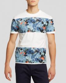 Original Penguin Floral Block Stripe Tee - Bloomingdaleand039s Exclusive at Bloomingdales