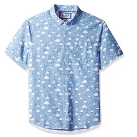 Original Penguin Short Sleeve Printed Button Down Shirt at Amazon