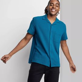 Original Use Short Sleeve Button Down Shirt at Target