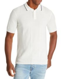 Orlebar Brown Maranon Rib Regular Fit Polo Shirt Bloomingdales at Bloomingdales