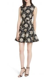 Ornate Paisley Ruffle Hem Dress at Nordstrom