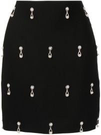 Oscar De La Renta crystal-embellished Mini Skirt - at Farfetch