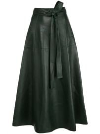 Oscar De La Renta tie-waist A-line Skirt - Farfetch at Farfetch