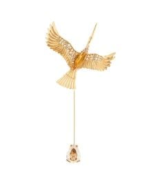 Oscar de la Renta Crane Brooch at Neiman Marcus