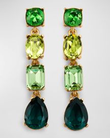 Oscar de la Renta Large Gallery Earrings at Neiman Marcus