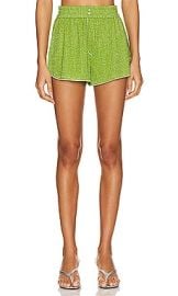 Oseree Lumiere Short In Lime at Revolve