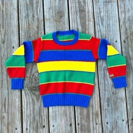OshKosh Bx27gosh Shirts amp Tops Vintage Oshkosh Bgosh Primary Color Striped Sweater 4t Poshmark at Poshmark