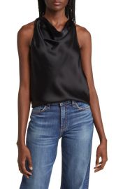 Other Stories Cowl Neck Satin Tank Top at Nordstrom