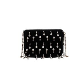 Other Stories Embellished Velvet Chain Bag at & Other Stories