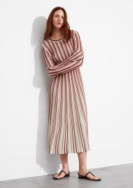 Other Stories Striped Midi Dress at & Other Stories