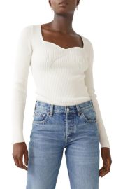 Other Stories Sweetheart Neck Rib Top at Nordstrom