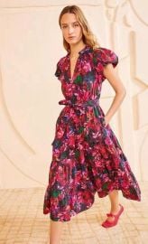 Ottilie Dress in Hibiscus at eBay