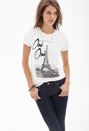 Oui Oui Knit Tee  Forever 21 - 2000120907 at Forever 21