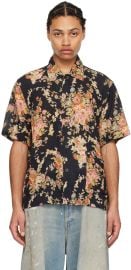 Our Legacy Elder floral print cotton shirt at ssense