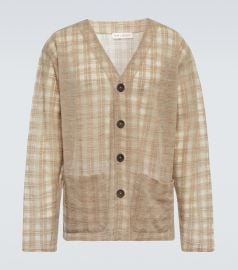 Our Legacy The Cardigan checked cardigan at Mytheresa