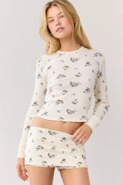 Out From Under Darling Long Sleeve Slim Tee at Urban Outfitters