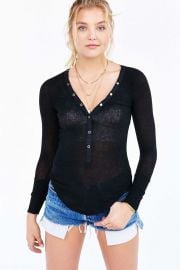 Out From Under Everyday Henley Top at Urban Outfitters