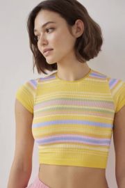 Out From Under Everyday Seamless Ribbed Knit Tee at Urban Outfitters