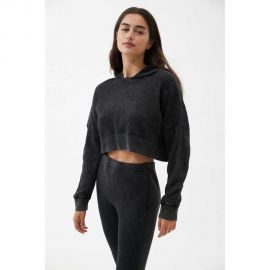 Out From Under Felicity Thermal Cropped Hoodie at Urban Outfitters