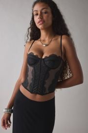 Out From Under Modern Love Corset at Urban Outfitters