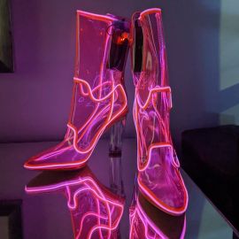 Out Past Midnight Boots  at Neon Cowboys