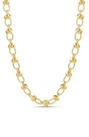 Oval Link Knotted Chain Necklace at Nordstrom