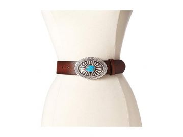 Oval buckle belt at Zappos