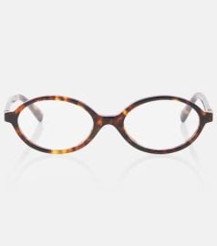 Oval glasses at Mytheresa