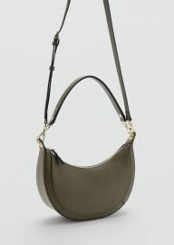Oval shoulder bag - Women MANGO USA at Mango