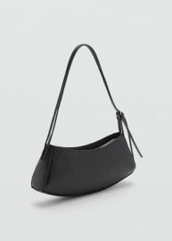 Oval textured bag - Women MANGO USA at Mango