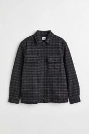 Overshirt - Dark grayplaid - Men HampM US at H&M